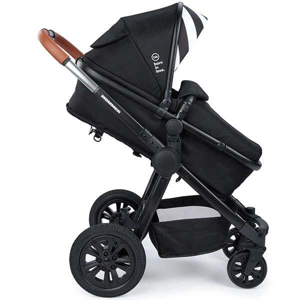 Детская коляска-трансформер Happy Baby Mommer Black - фото 9