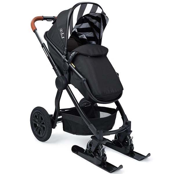 Детская коляска-трансформер Happy Baby Mommer Black - фото 10