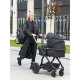 Детская коляска-трансформер Happy Baby Mommer Black - фото 18