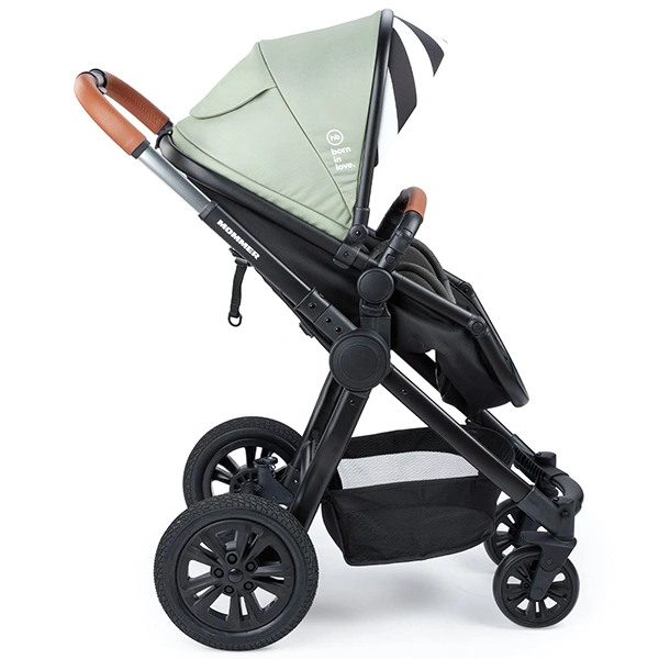 Детская коляска-трансформер Happy Baby Mommer Dark green - фото 8