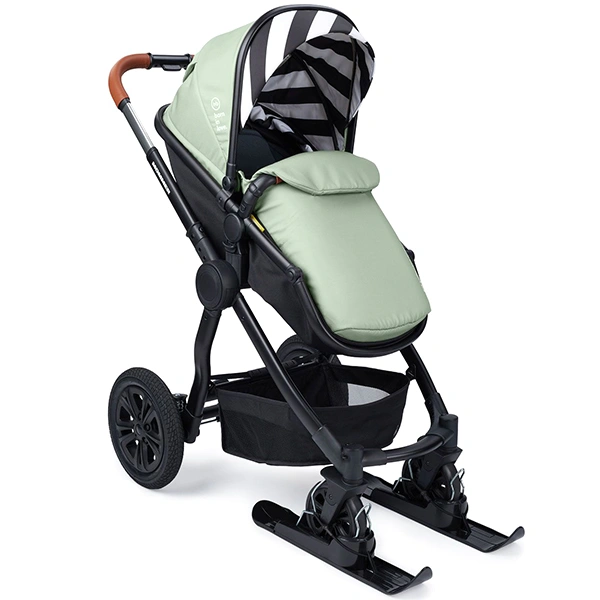 Детская коляска-трансформер Happy Baby Mommer Dark green - фото 10