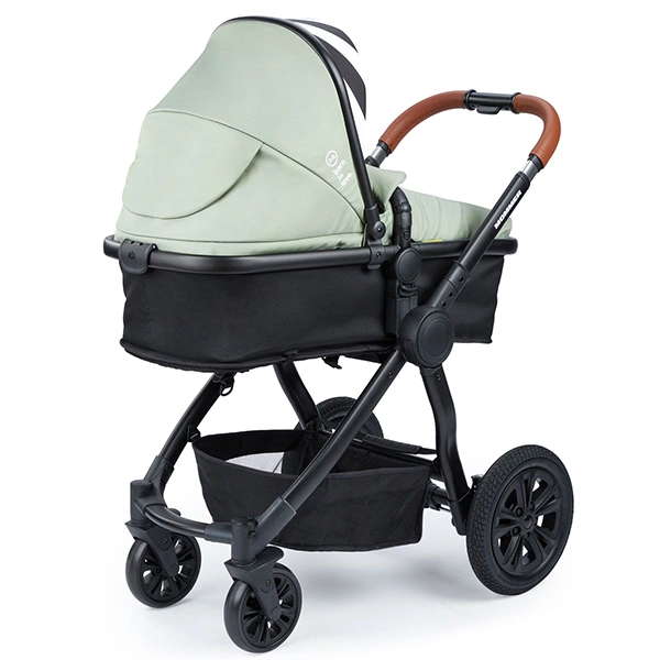 Детская коляска-трансформер Happy Baby Mommer Dark green - фото 4