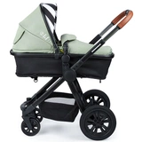 Детская коляска-трансформер Happy Baby Mommer Dark green - фото 5