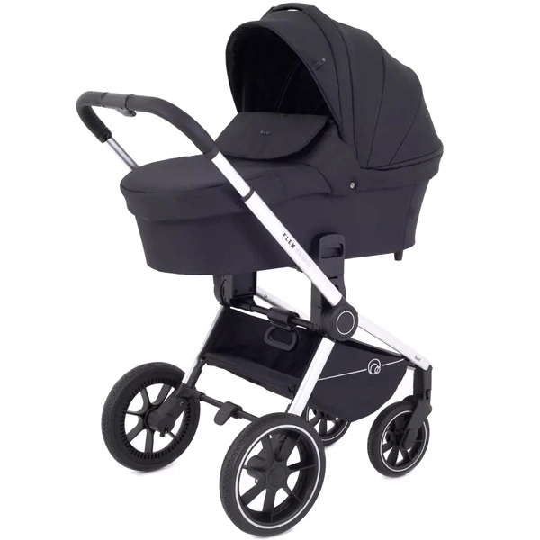 Детская коляска 2-в-1 Rant Flex Grand PU RA065 Midnight Black