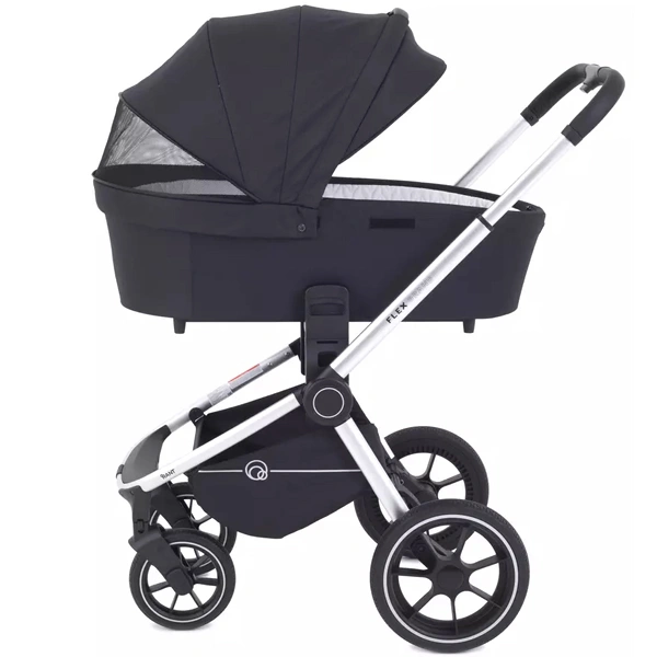 Детская коляска 2-в-1 Rant Flex Grand PU RA065 Midnight Black - фото 4