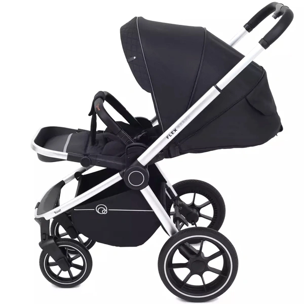 Детская коляска 2-в-1 Rant Flex Grand PU RA065 Midnight Black - фото 8
