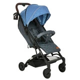 Прогулочная коляска Pituso Camino Черный/Джинс