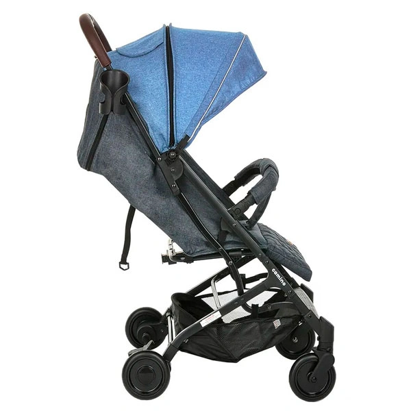 Прогулочная коляска Pituso Camino Черный/Джинс - фото 2