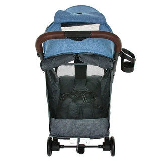 Прогулочная коляска Pituso Camino Черный/Джинс