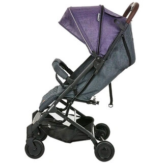 Прогулочная коляска Pituso Camino Черный/Слива