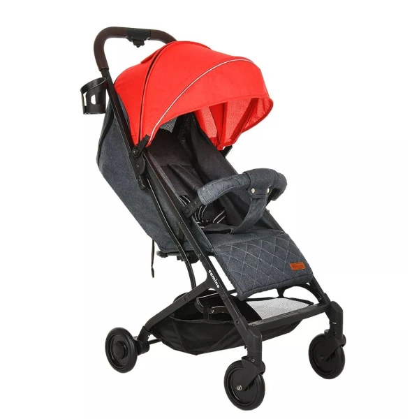 Прогулочная коляска Pituso Camino Черный/Красный