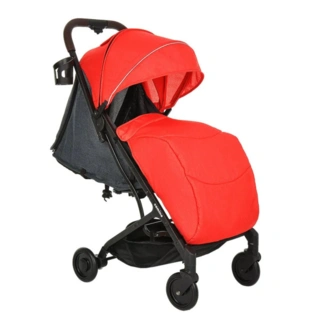 Прогулочная коляска Pituso Camino Черный/Красный