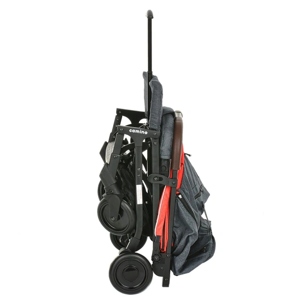 Прогулочная коляска Pituso Camino Черный/Красный - фото 7