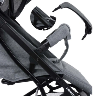 Прогулочная коляска Pituso Libro Тёмно-серая