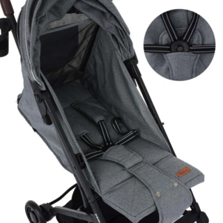 Прогулочная коляска Pituso Libro Тёмно-серая