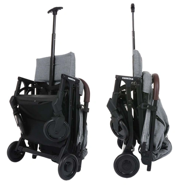 Прогулочная коляска Pituso Libro Тёмно-серая - фото 8