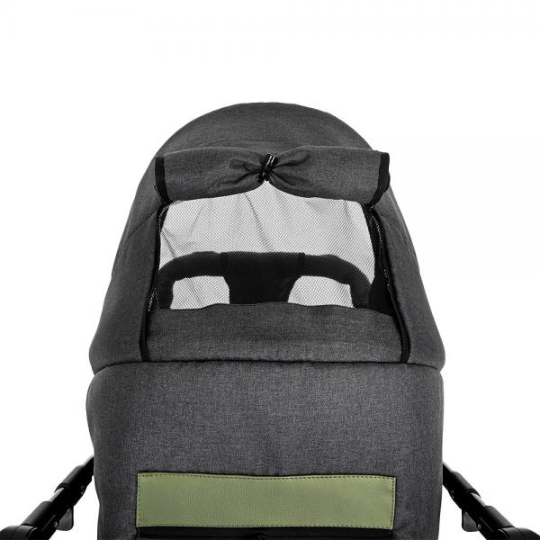 Детская коляска 2-в-1 Pituso Nino Olive/Кожа Antracyt в Алматы - цены ...