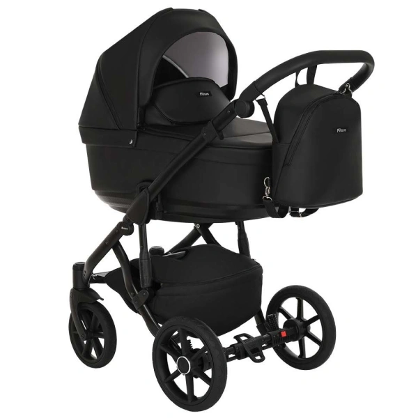 Детская коляска 2-в-1 Pituso Moon Black