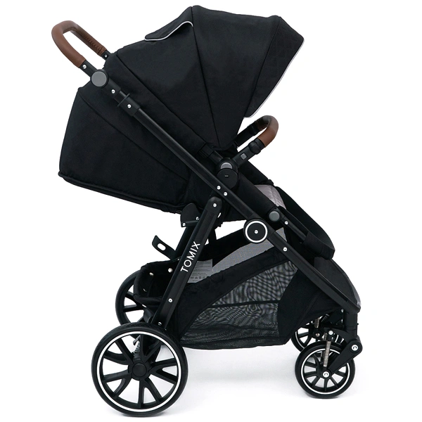 Детская коляска 2-в-1 Tomix Aura Black - фото 10