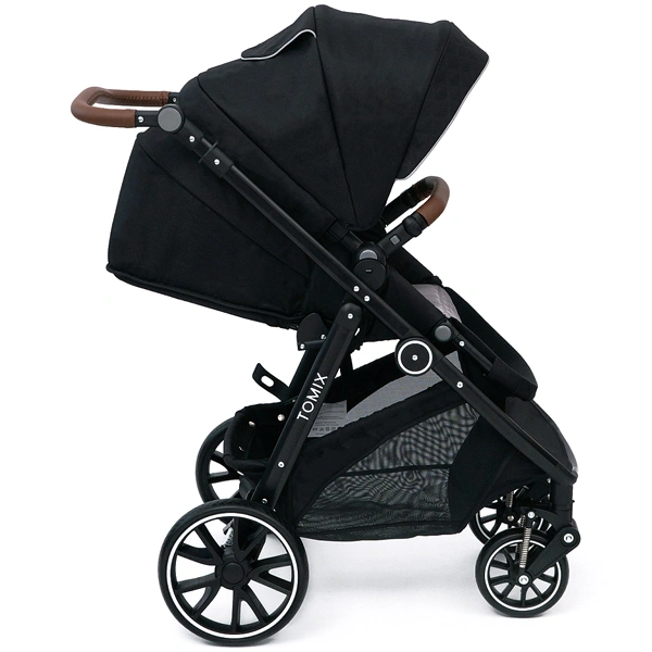 Детская коляска 2-в-1 Tomix Aura Black - фото 17