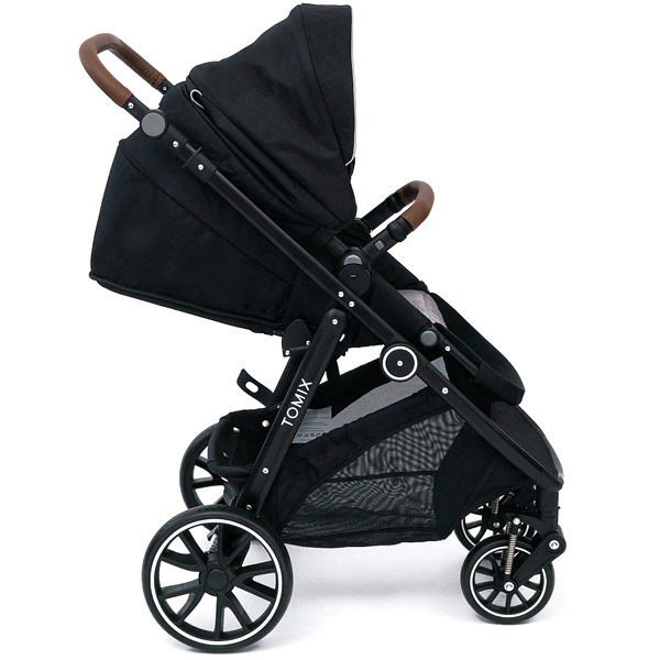 Детская коляска 2-в-1 Tomix Aura Black - фото 11