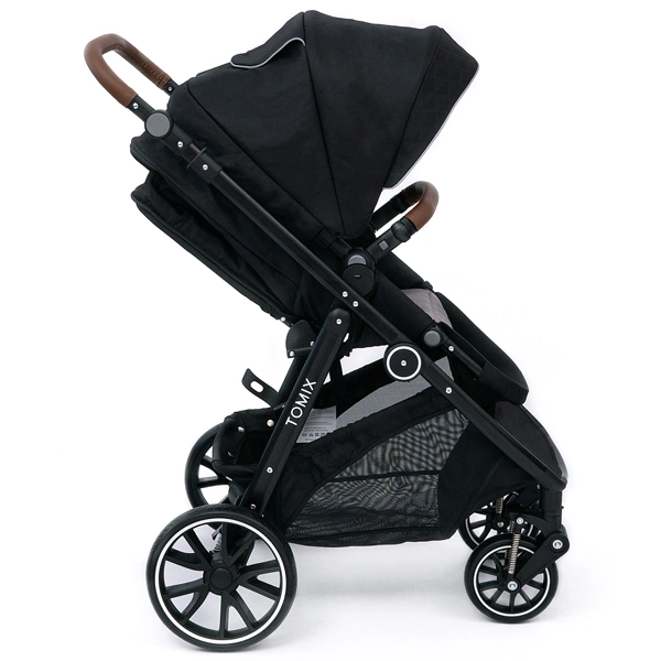 Детская коляска 2-в-1 Tomix Aura Black - фото 8