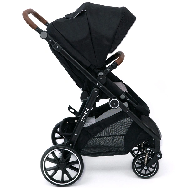 Детская коляска 2-в-1 Tomix Aura Black - фото 18