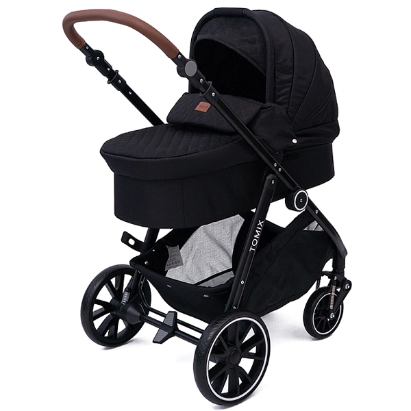 Детская коляска 2-в-1 Tomix Aura Black - фото 3