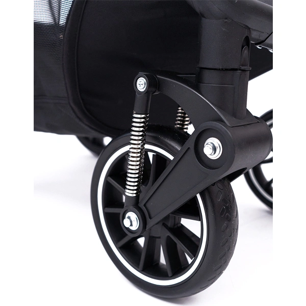 Детская коляска 2-в-1 Tomix Aura Black - фото 24