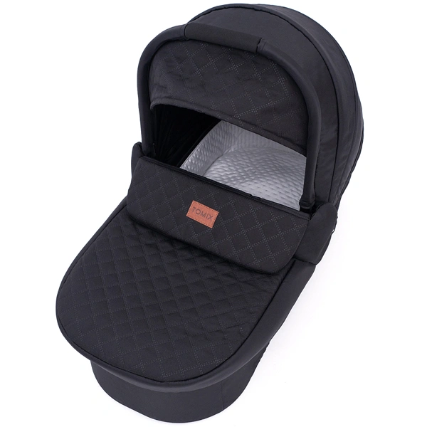 Детская коляска 2-в-1 Tomix Aura Black - фото 25