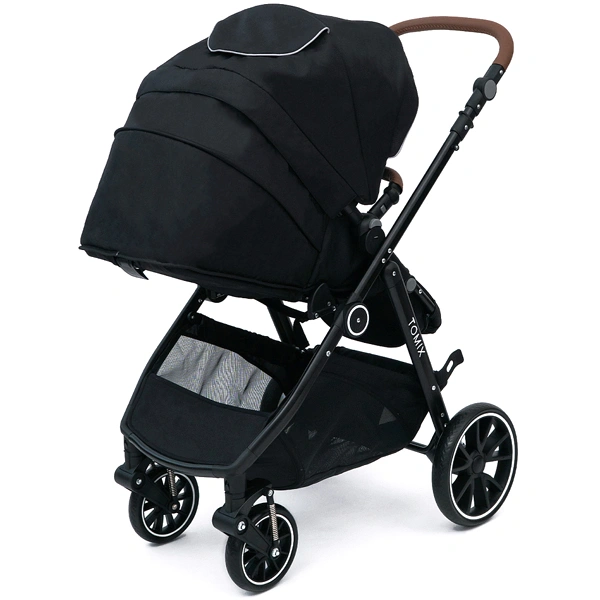 Детская коляска 2-в-1 Tomix Aura Black - фото 16