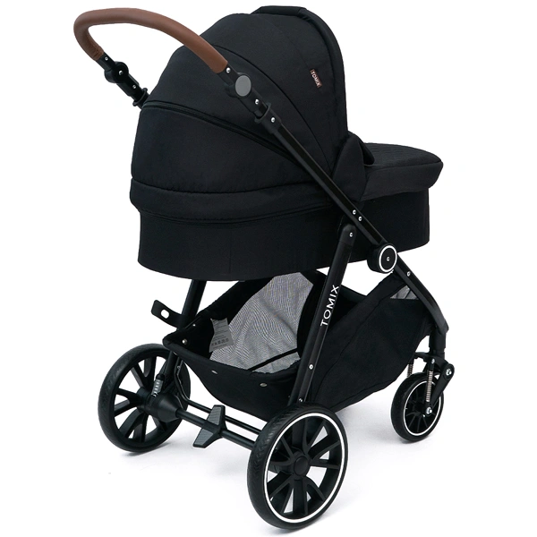 Детская коляска 2-в-1 Tomix Aura Black - фото 15