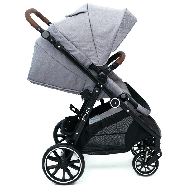 Детская коляска 2-в-1 Tomix Aura Gray - фото 15