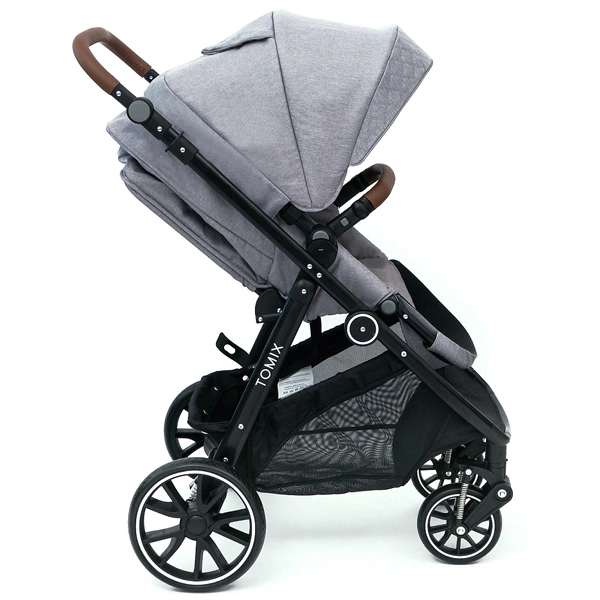 Детская коляска 2-в-1 Tomix Aura Gray - фото 18