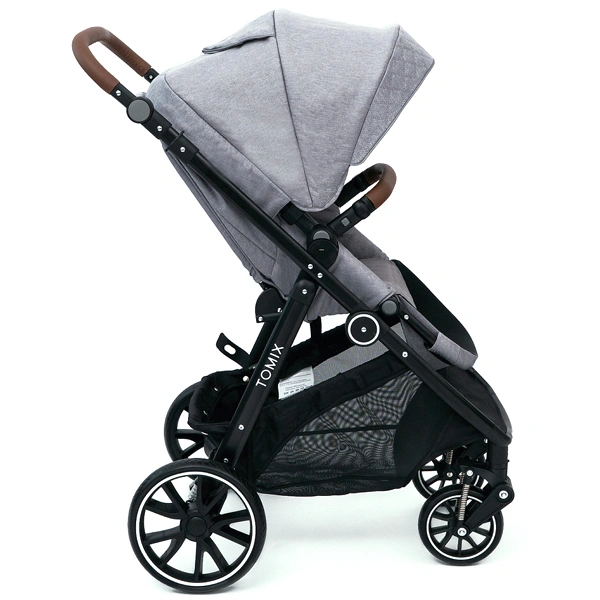 Детская коляска 2-в-1 Tomix Aura Gray - фото 11