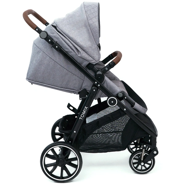 Детская коляска 2-в-1 Tomix Aura Gray - фото 16