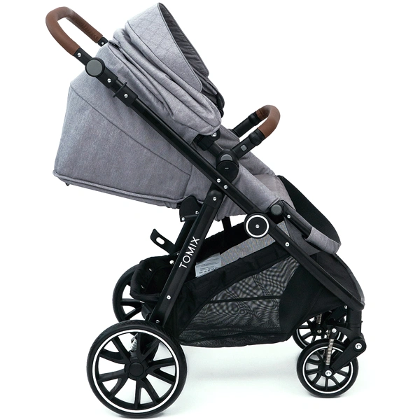 Детская коляска 2-в-1 Tomix Aura Gray - фото 19