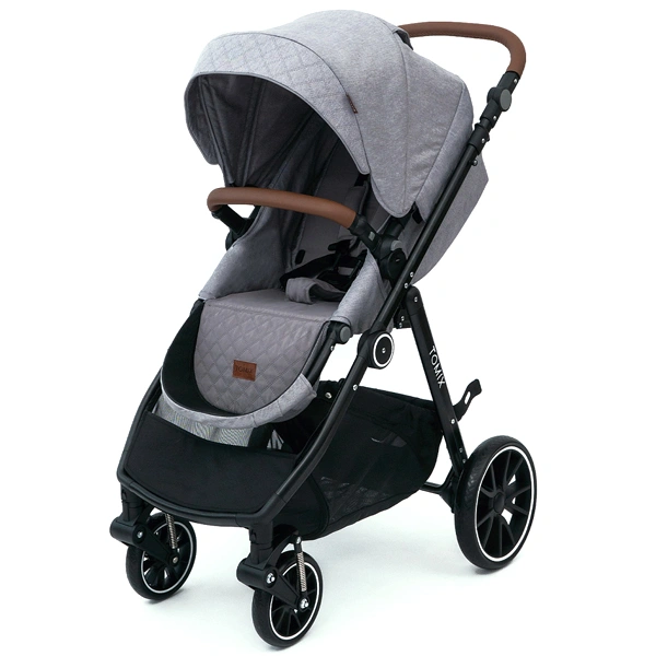 Детская коляска 2-в-1 Tomix Aura Gray