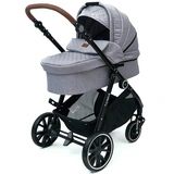 Детская коляска 2-в-1 Tomix Aura Gray - фото 3