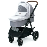 Детская коляска 2-в-1 Tomix Aura Gray - фото 14