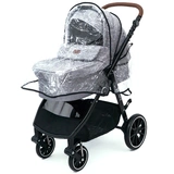 Детская коляска 2-в-1 Tomix Aura Gray - фото 7