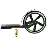 Самокат HUDORA Big Wheel Flex 200, цвет зеленый  - фото 6