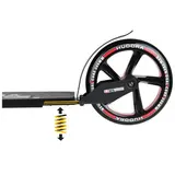 Самокат HUDORA Big Wheel Flex 200, цвет красный  - фото 6