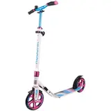 Самокат HUDORA CLVR 215, цвет розово-голубой 