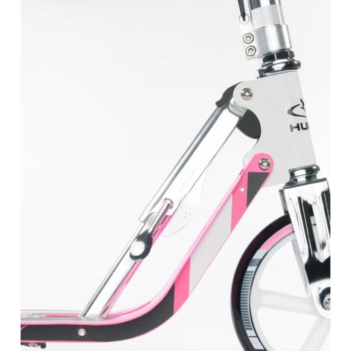 Самокат HUDORA Big Wheel RX-Pro 205, цвет бело-розовый  - фото 5