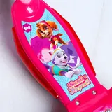 Щенячий патруль. Самокат "Скай и Эверест" 2017 муз,свет,три колеса PVC d=130/110 мм, корзина  - фото 2