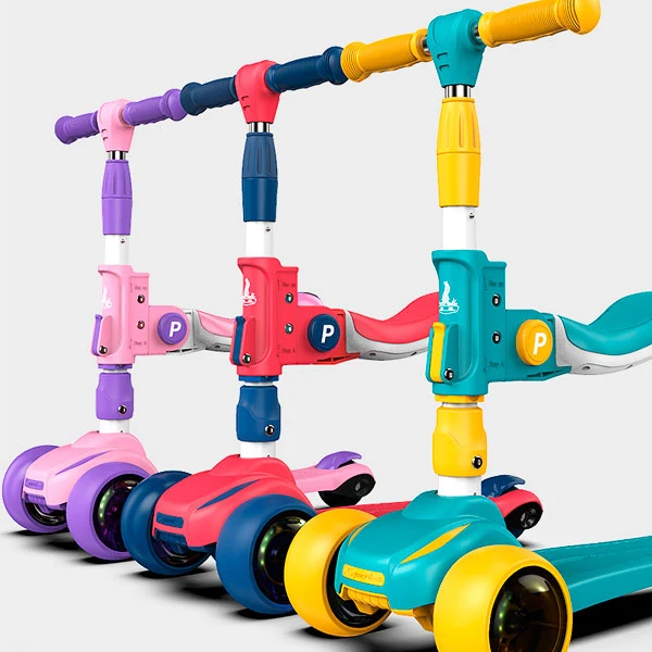 Самокат детский Phoenix GGA 128 (Yellow) - фото 2