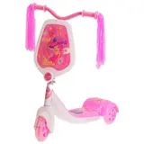 Самокат детский SCOOTER, цвет бело-розовый 