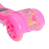 Самокат детский SCOOTER, цвет бело-розовый  - фото 2