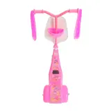 Самокат детский SCOOTER, цвет бело-розовый  - фото 3